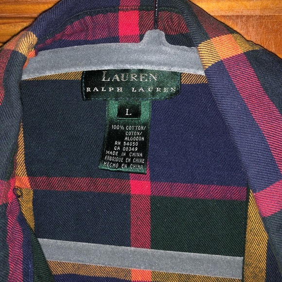 Ralph Lauren Flannel - Picture 3 of 3